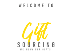 Tablet Screenshot of giftsourcing.net